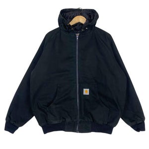 Carhartt Active Jacket Black - Etsy
