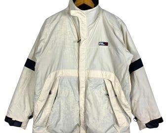 Pick!! RLX Ralph Lauren Full Zip Windbreaker Jacket Cream Beige