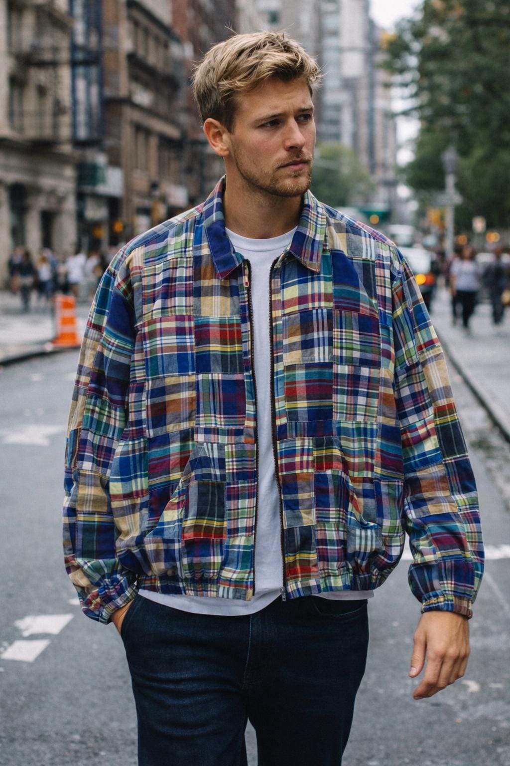 Ralph Lauren Patchwork Jacket - Etsy Norway