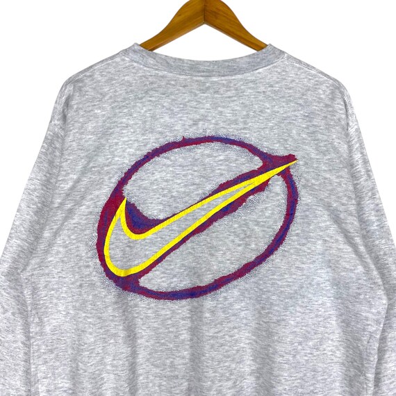 Vintage 90s Nike Sports Big Logo Crewneck Sweatshirt – Size Large
