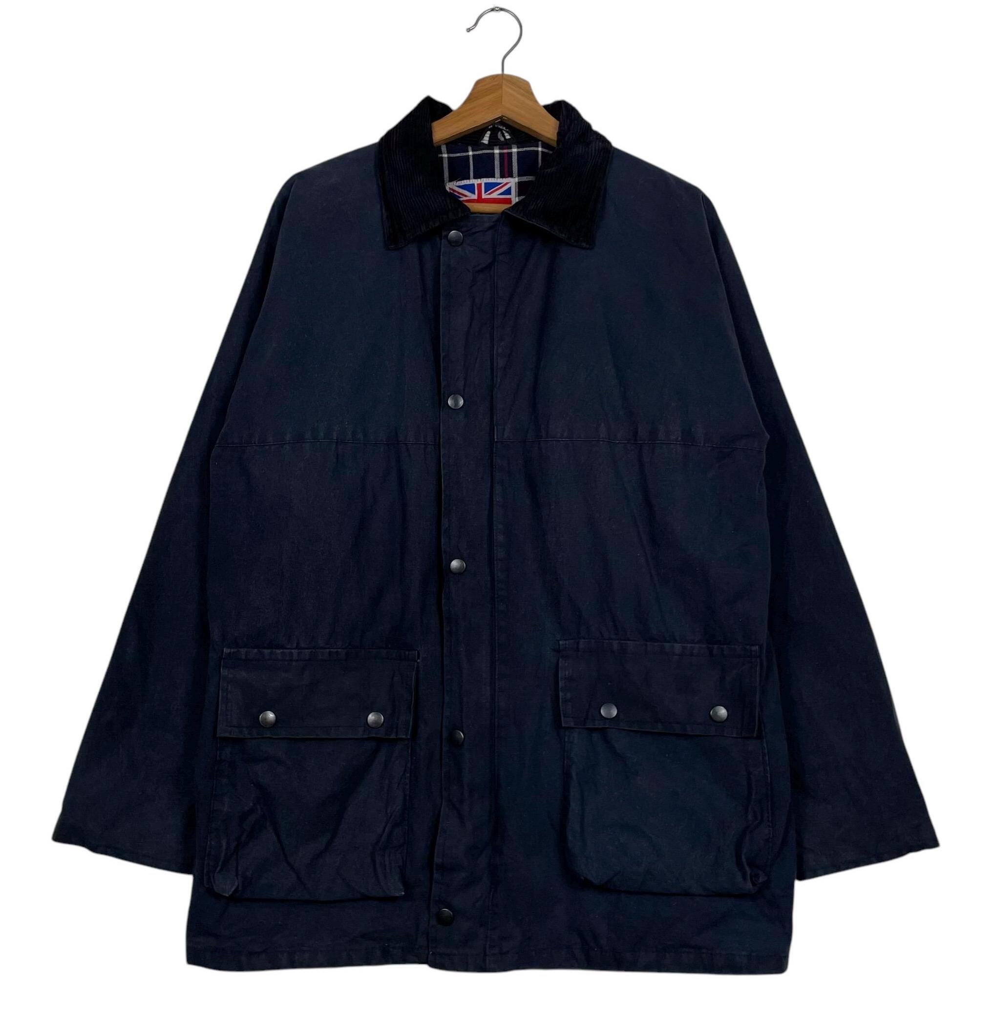 VINTAGE Barbour ”BEAUFORT” NAVY | SIGNAL GARMENTS