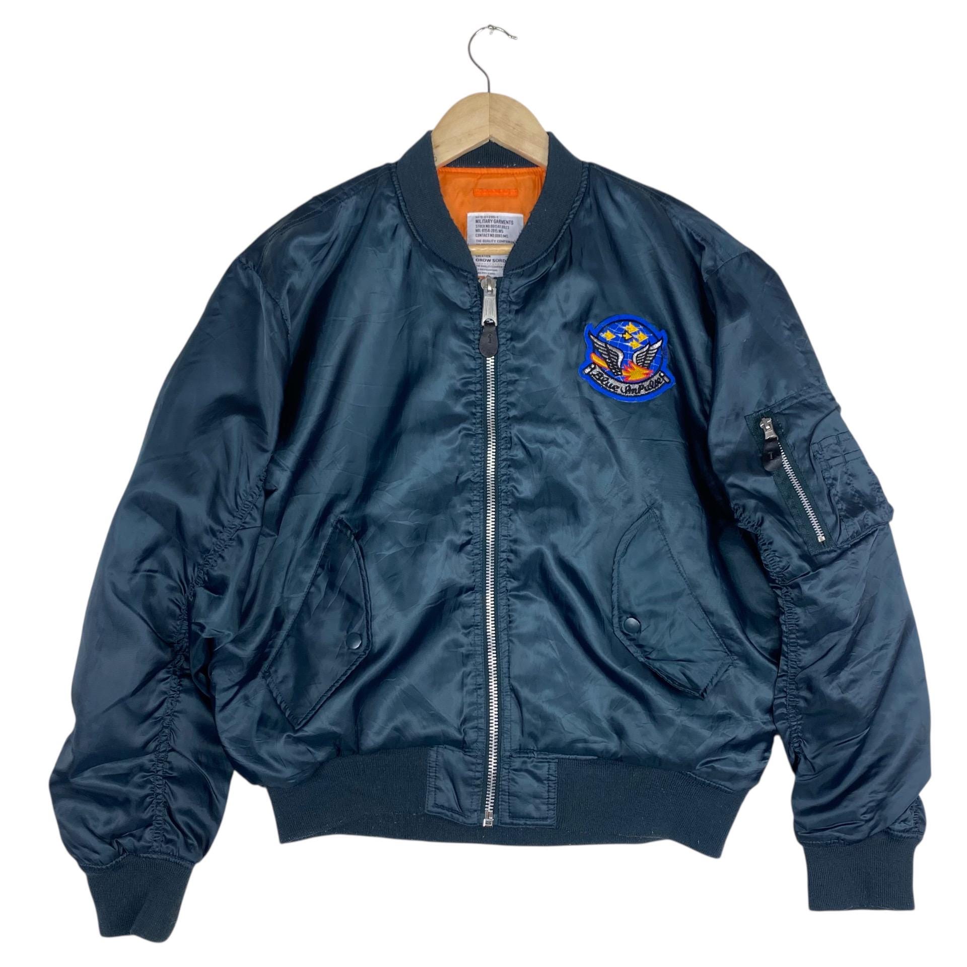 Pick!! 90s Grow Sord Ma1 Bomber Riot Jacket Men Zipper Flight