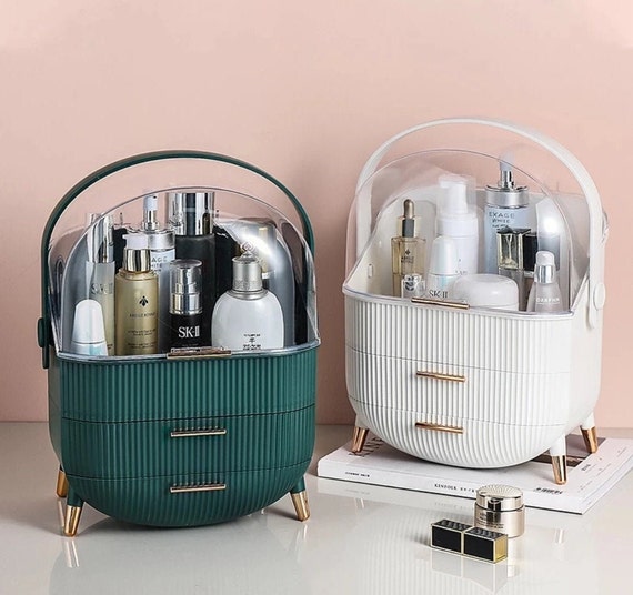 Makeup Organiser Makeup Storage Cosmetic Box Travel Etsy Nederland