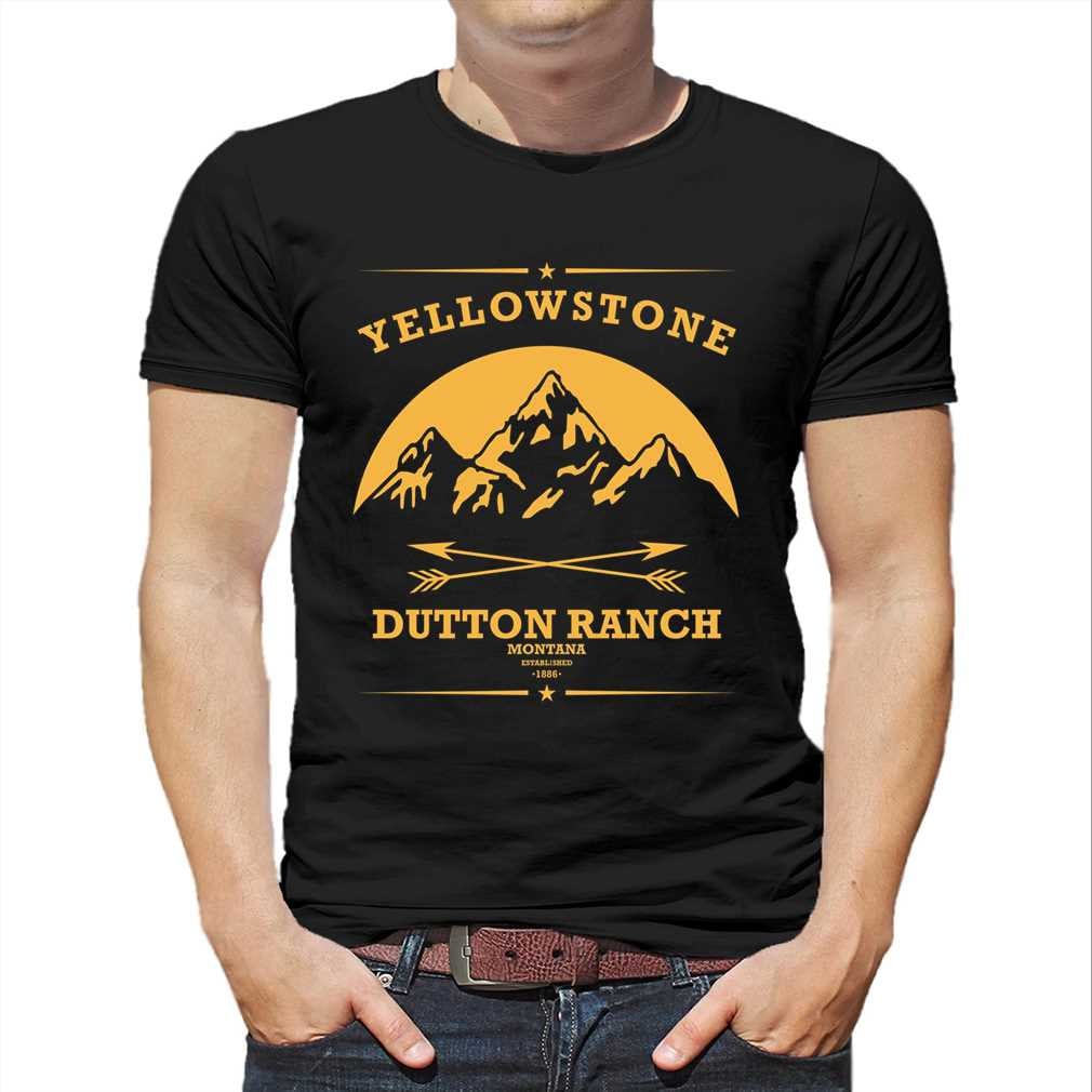 YellowstoneDutton Ranch tshirt Etsy