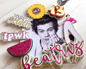 Adorno para tarta de Harry Styles