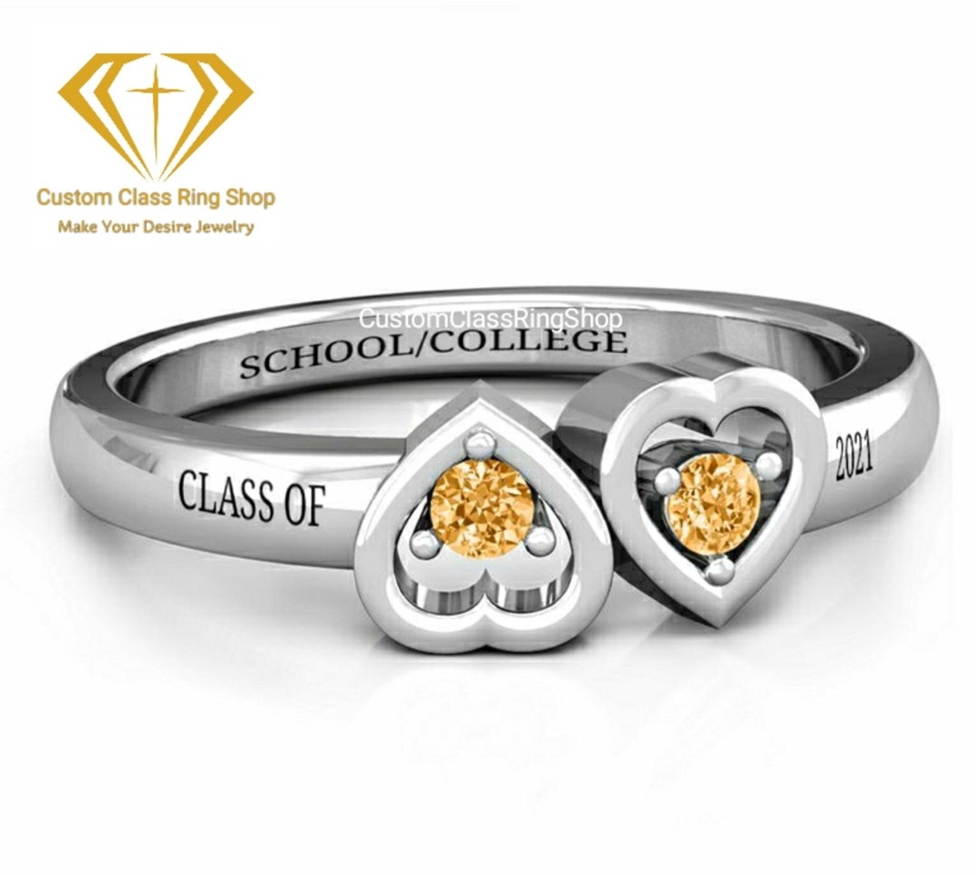 Graduation Gift,custom Class Ring for Woman,university Rings,class ...
