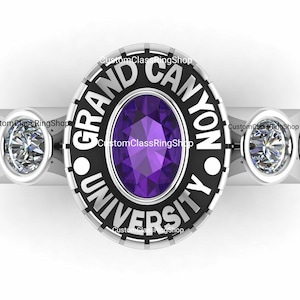University Ring for Women | College, High School Class ring |School Ring ring |University Ring for Her in silver925