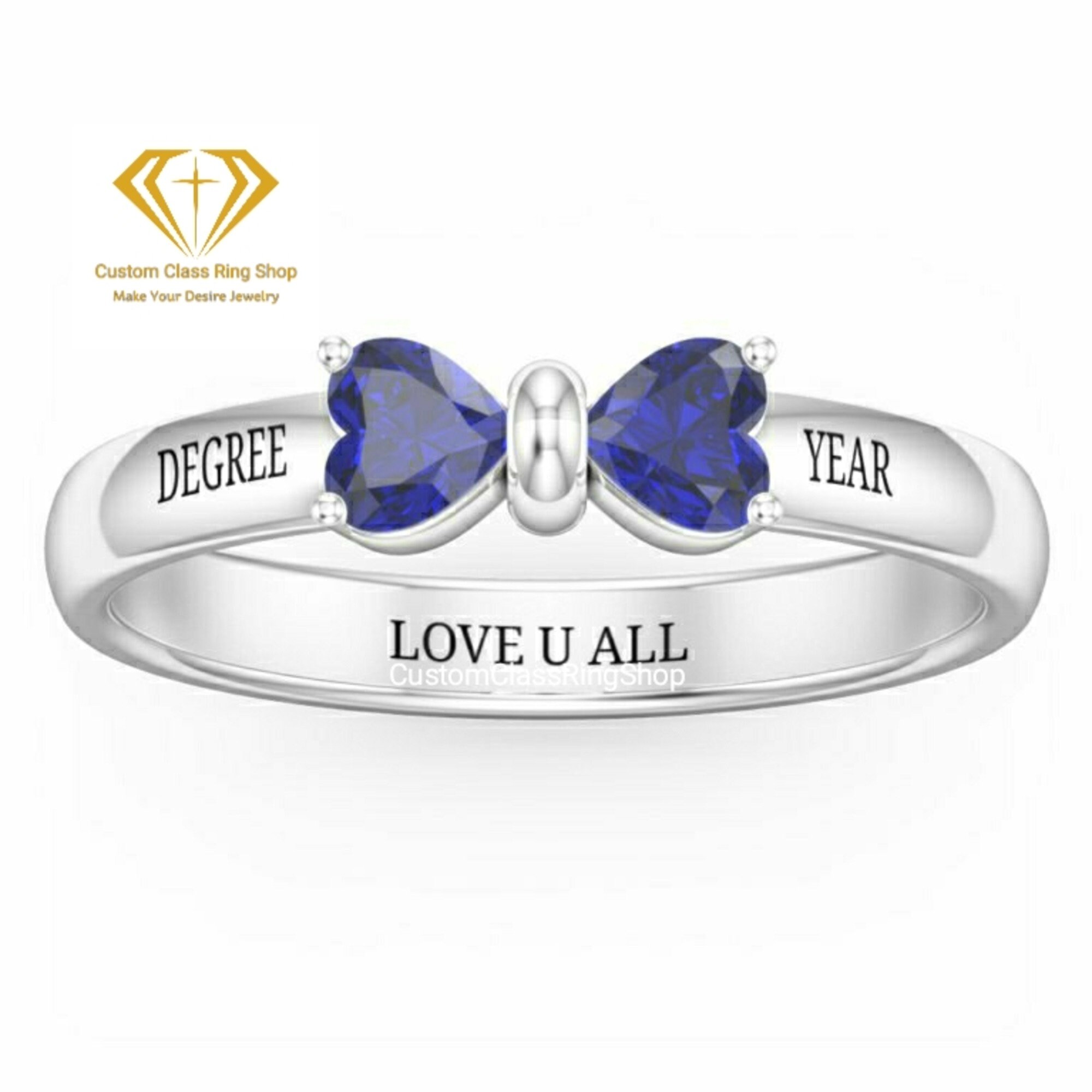 Custom Class Ring for Student - Etsy