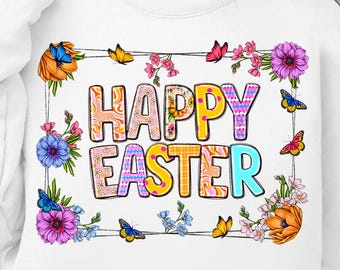 Happy Easter Png, Preppy Easter Png, Sublimation Design Download, Happy Easter Day Png, Western Easter Png, Sublimation Designs Download