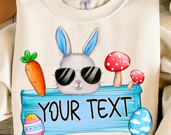 Personalized easter kids png, easter name png, easter bunny coquette png, happy easter, brushstroke bunny png, girls easter png, carrot png