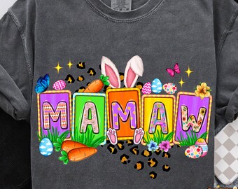 Easter Mamaw PNG, Happy Easter Png,Mama Easter Png,Easter Mamaw png,Bunny Design, Happy Easter Day png, Mamaw png, western Mamaw png