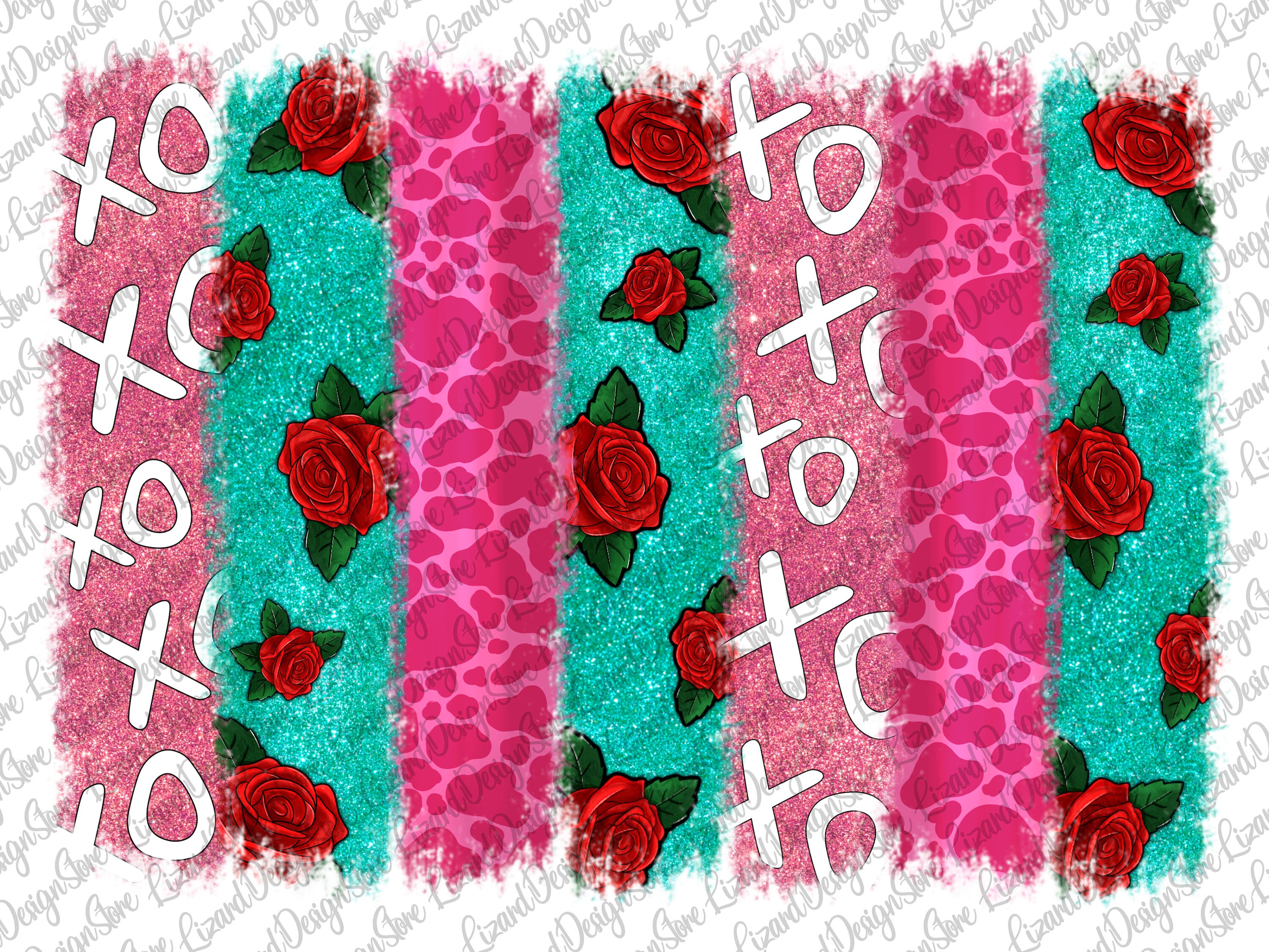 Digital Download Sublimation Valentines Sublimation Design LOVE XOXO ...