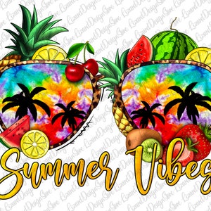 Sommer Vibes PNG, Ich liebe Sommer PNG Datei, Sonnenbrille Png, Sommer Früchte, Westlicher Sommer Design, Palm Png, Sommer Png, Sublimations Designs