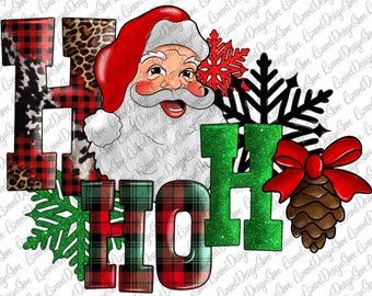 Ho Ho Ho Santa Claus png, Ho Ho Ho Santa Claus, Santa Hat Sublimation, Western Santa Claus Png,Ho Ho Ho Png,Merry Christmas,Instant Download