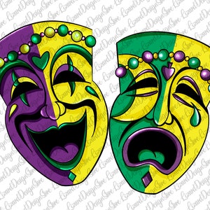 Mardi Gras Mask Png File, Hand Drawing, Mardi Gras Mask Png, Mardi Gras Png, Mardi Gras Sublimation Png, Funny Masks Png, Digital Download