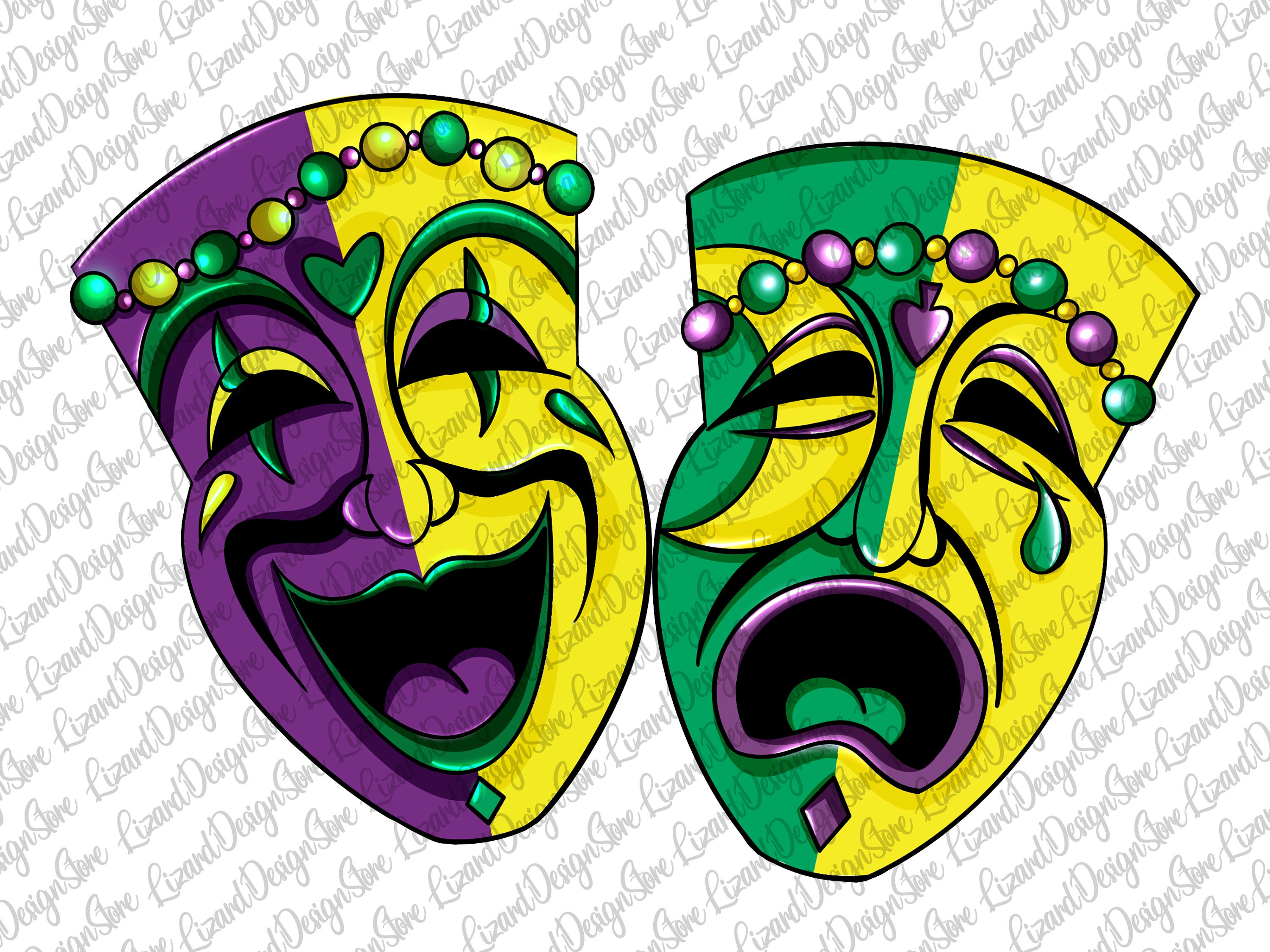 Happy Sad Masks Svg -  Canada