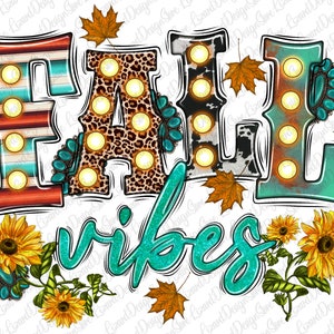 Fall Vibes Png, Sublimation Design, Fall Png, Pumpkin PNG, Thankful Png, Leopard Pumpkin, Fall Design, Instant Download, Digital Print