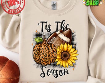 Das ist die Saison png, Fußball PNG, Herbst PNG, Leopard Kürbis PNG, Saison PNG, Fußball Sublimation Design, Herbst Sublimation Design, Kürbisse PNG