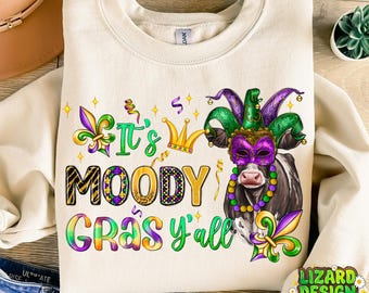 It's moody Gras y'all png sublimation design download, Happy Mardi Gras png, Mardi Gras carnival png, sublimate designs download