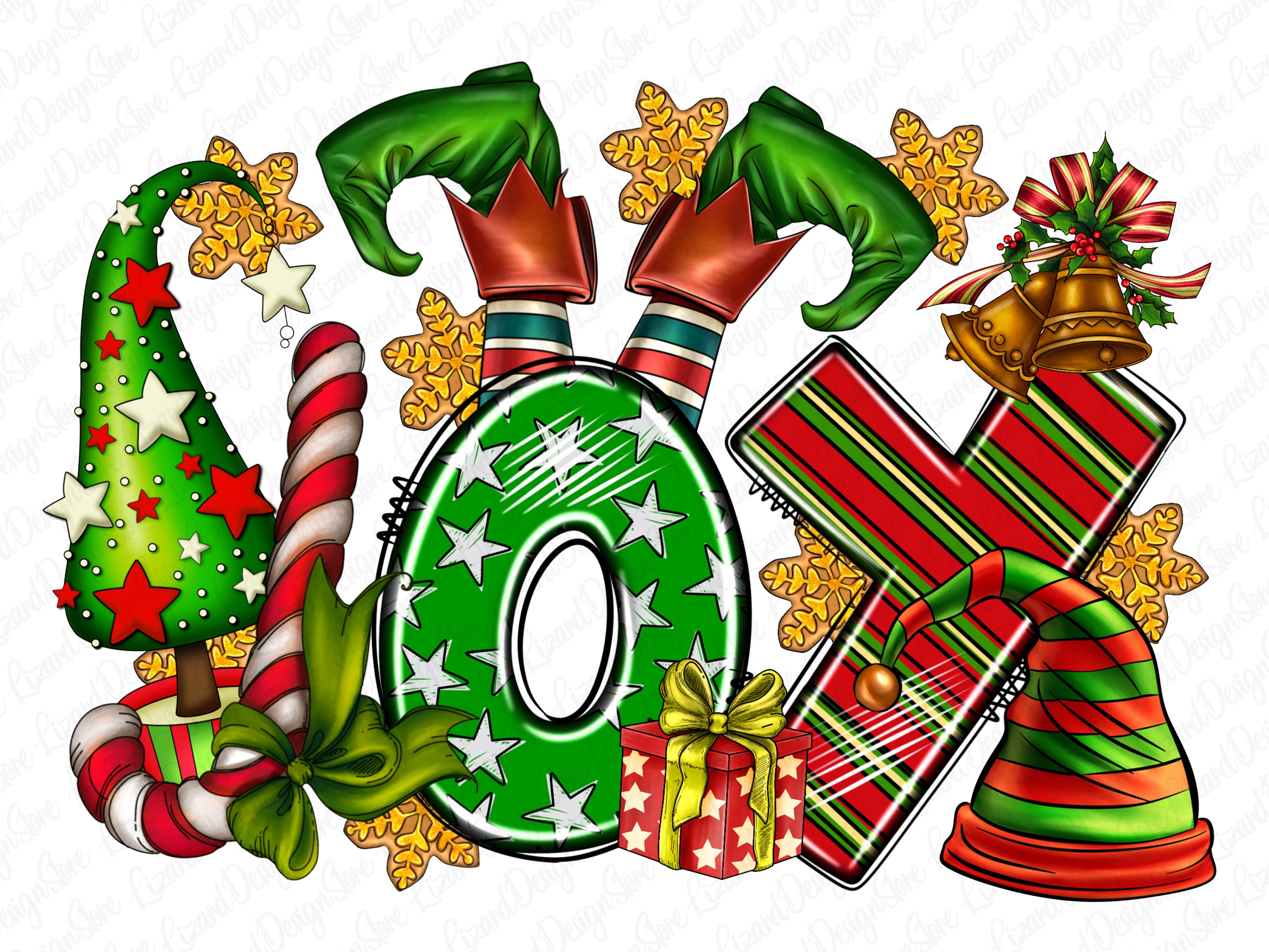 Design PNG E SVG De Árvore De Natal Plana Verde Para Camisetas