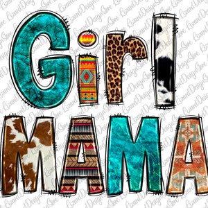 Western Girl Mama Png, Girl Mama Png, Mama Sublimation Design, Western ...