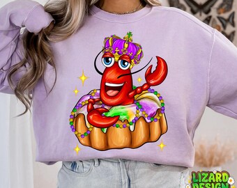 Mardi Gras King Cake Png Sublimation Design, Mardi Gras Png, Mardi Gras Cake Sublimation Png, Western Design Png, King Cake Design Png