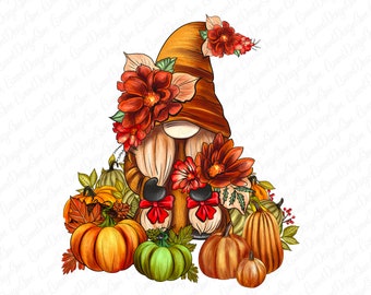 Fall Pumpkin Gnome Png Sublimation Design,Fall Gnome Png,Hello Fall Png,Fall Vibes Png,Gnome Png,Pumpkins Png,Love Fall Png,Digital Download