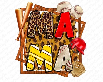 Leopard Baseball Mama Png Sublimation Design, Baseball Png, Sports Mama Png, Western Mama Png, Baseball Ball Png,Sports Png,Digital Download