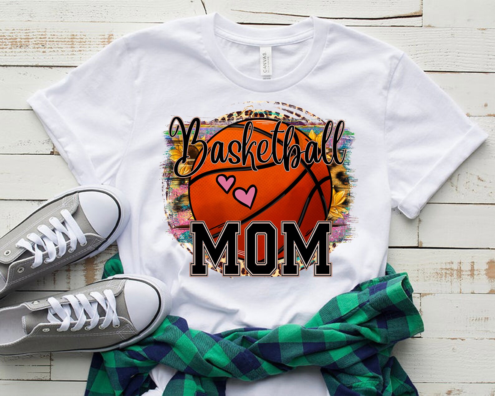 Basketball Mom PNG Basketball mom leopard Design Basketbal | Etsy