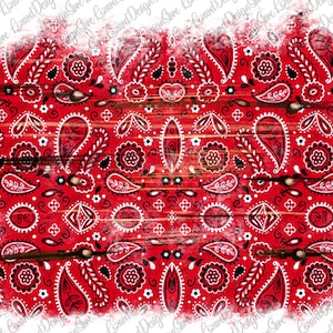 Red Bandana Background Png,Bandana,Wooden Bandana Background,Western Png,Background,sublimation background,PNG File,digital download