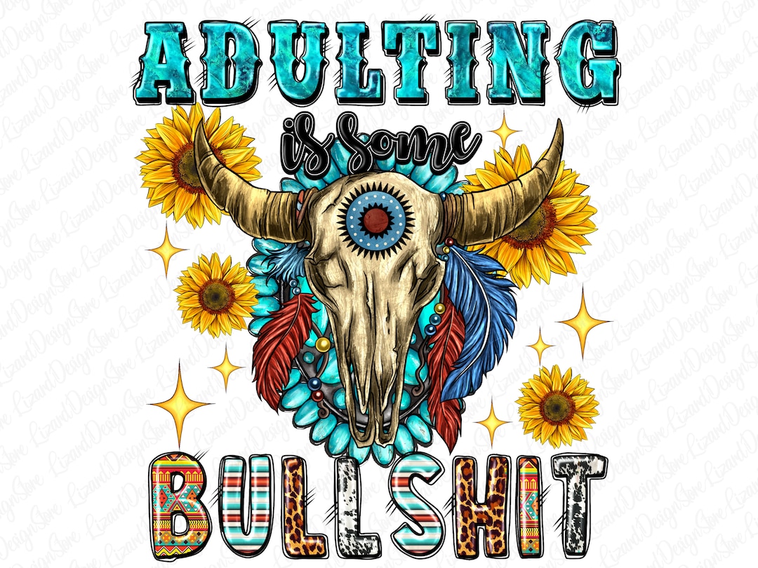 Adulting Is Bullshit Side Slit Tank Top