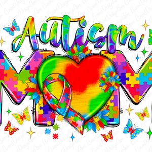 Autism Mom png sublimation design download, Autism Awareness png, western mama png, Autism puzzle png, sublimate designs download, Mama png