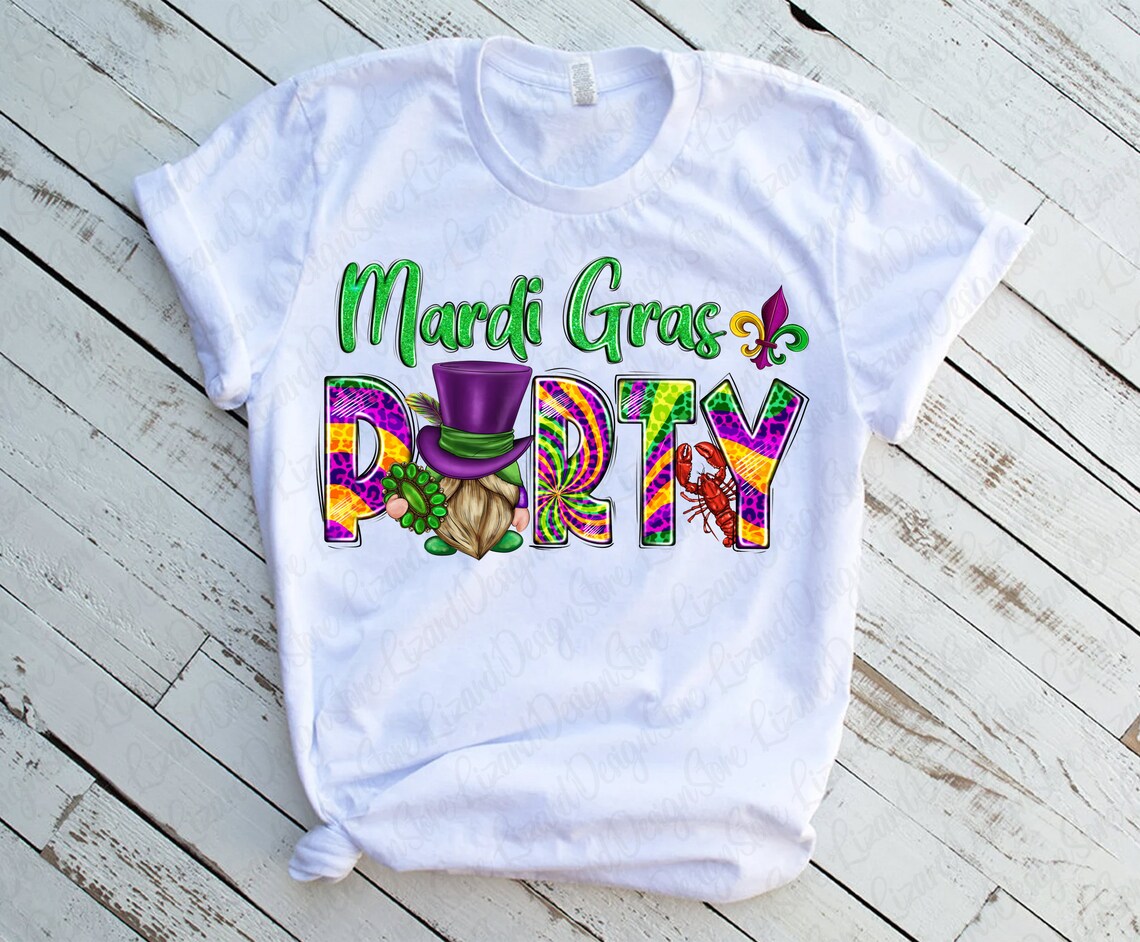 Mardi Gras Party Png Sublimation Design Download Mardi Gras - Etsy