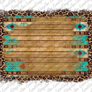 Leopard Serape Background Png, Serape Background Png, Wood Background, Western Background, Background Sublimation Png, Digital Download