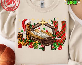 Jesus Joy Christmas Png, Nativity baby Jesus, Birthday Jesus Baby, sublimation png design, Christmas png, baby Jesus png,Téléchargement numérique