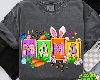 Easter Mama, Easter PNG, Mama Easter png, Easter day design, coquette Easter art, mama png for sublimation designs, Easter Mama Png