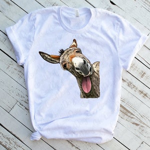 Tongue Out Donkey Png Sublimation Design,Hand Drawn Donkey Png,Animal Donkey Png,Cute Donkey png,Donkey Face,donkey clipart,Digital Download image 2