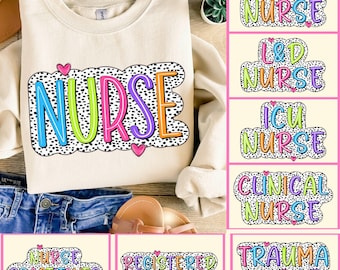 Nurse dalmatian bundle png sublimation design download, Nurse bundle png, Nurse png, Nursing png, Nurse life png, sublimate designs download