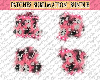 Parche de leopardo con purpurina rosa PNG, parche de leopardo rosa PNG, parches de sublimación desgastados con estampado de leopardo PNG, parche de leopardo con purpurina rosa, parches
