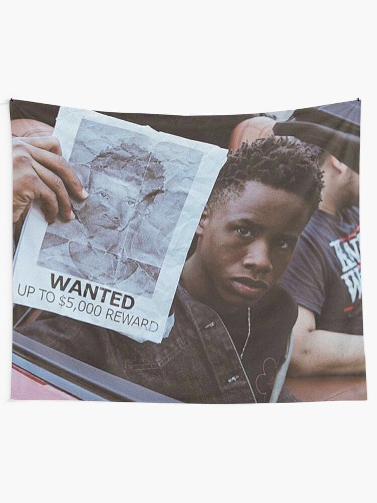Tay K Wanted Poster by Nolan Bieber  Tayk Rap aesthetic Tay k pfp