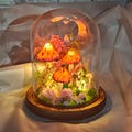 Fairy Mushroom Lamp, Glowing Crystal, Enchanted Forest Mushroom Lamp, Fantasy Crystal Nightlight, Unique Gift, Elegant Home Decor product logo