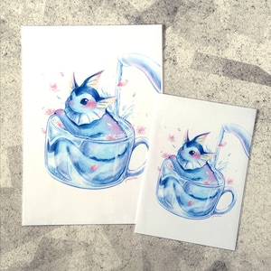 Vaporeon | A5 A4 Art print