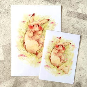 Pikachu | A5 A4 Art print