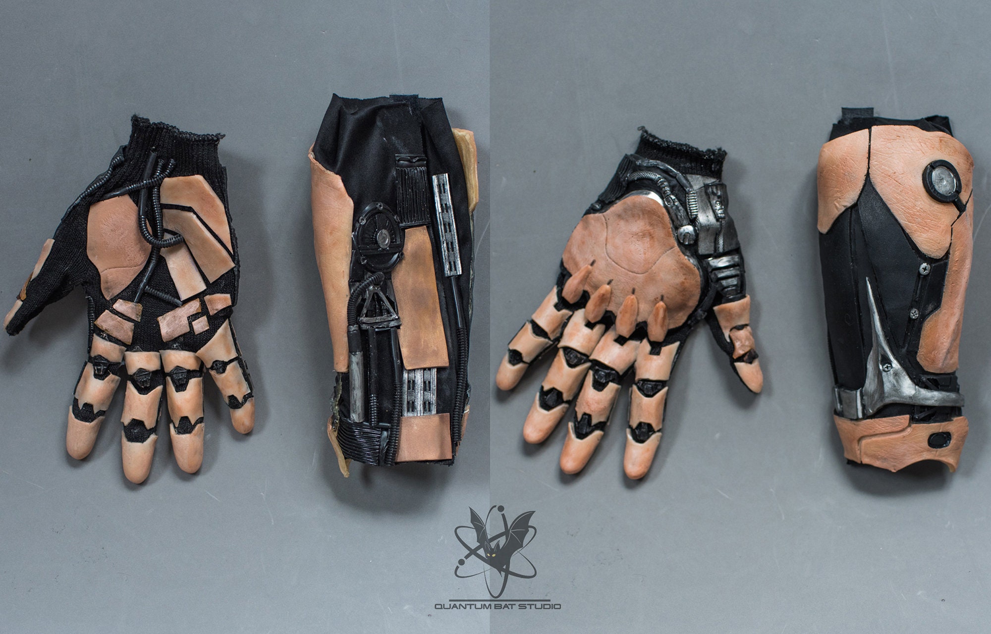 Cyber arm glove for cosplay costume v.1 Deus Ex Ivan Etsy