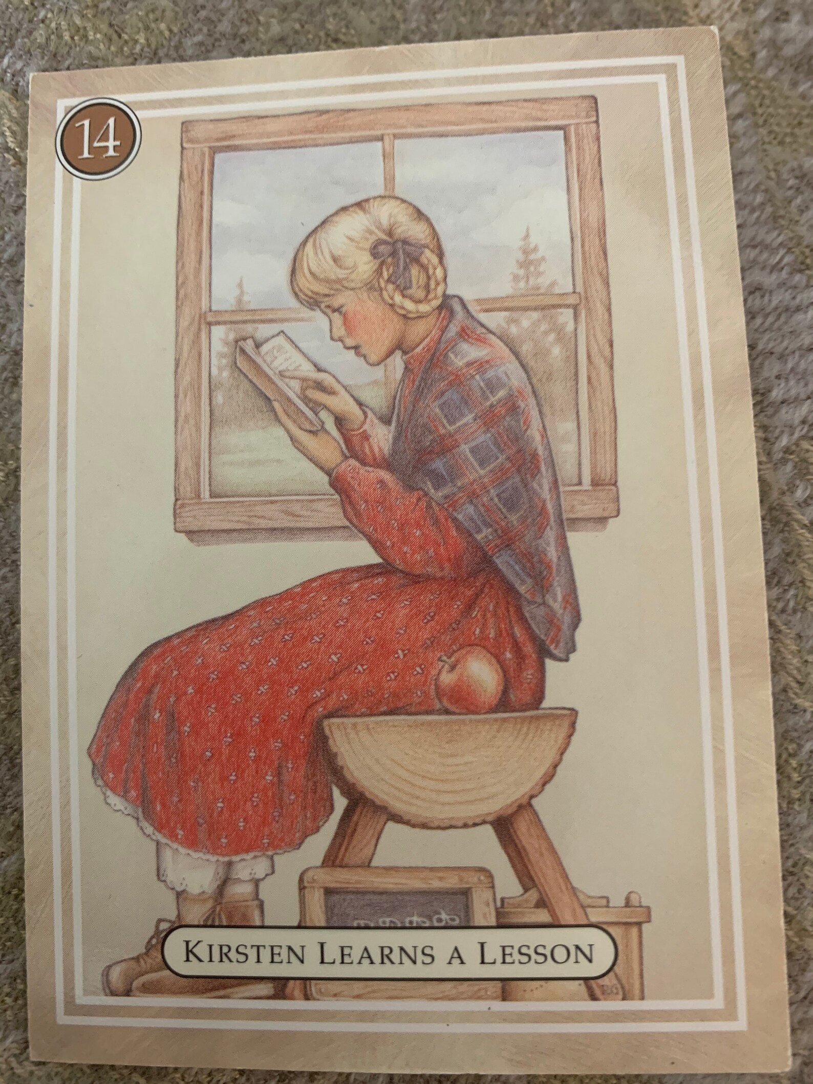 American girl doll trading card Etsy