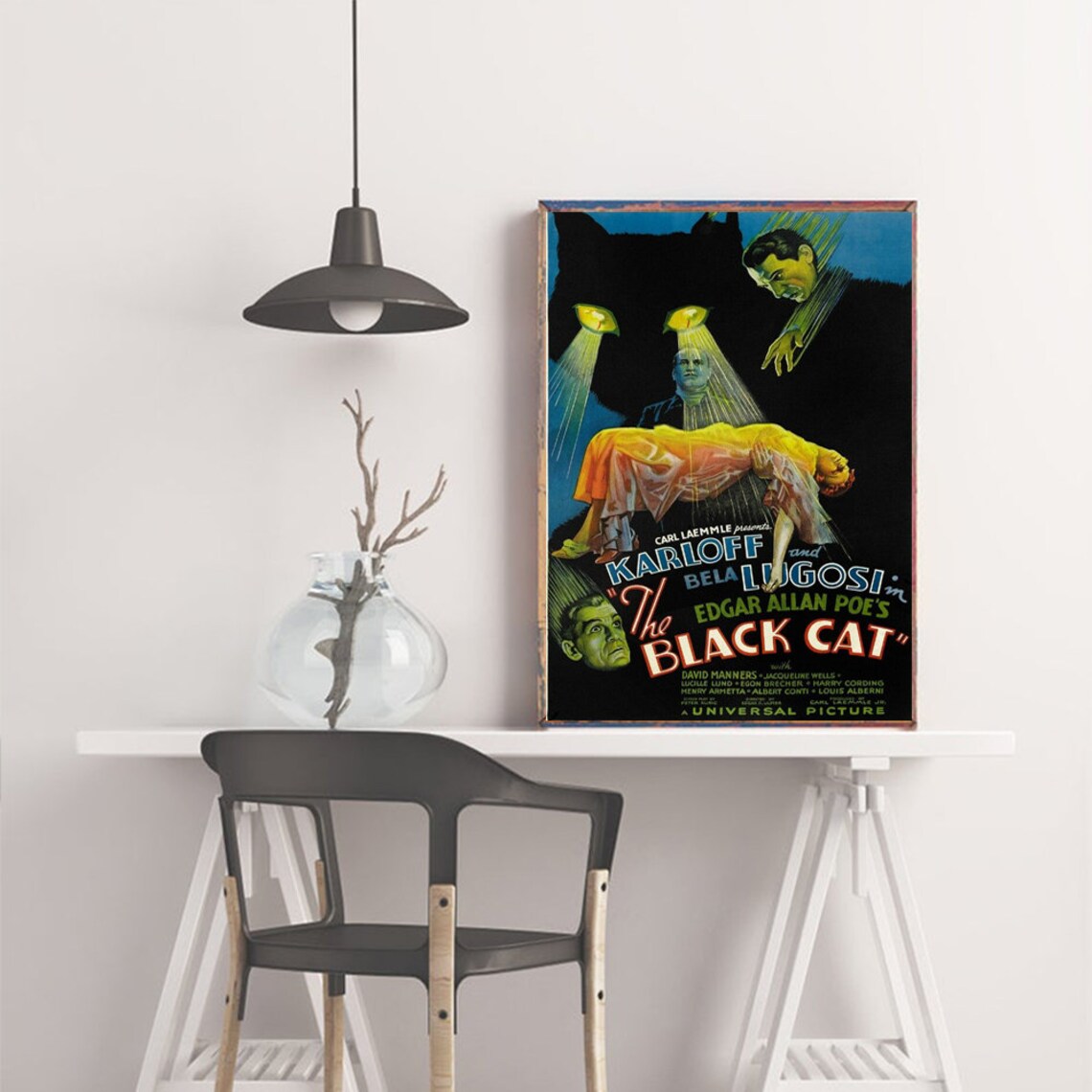 Black Cat movie poster Etsy