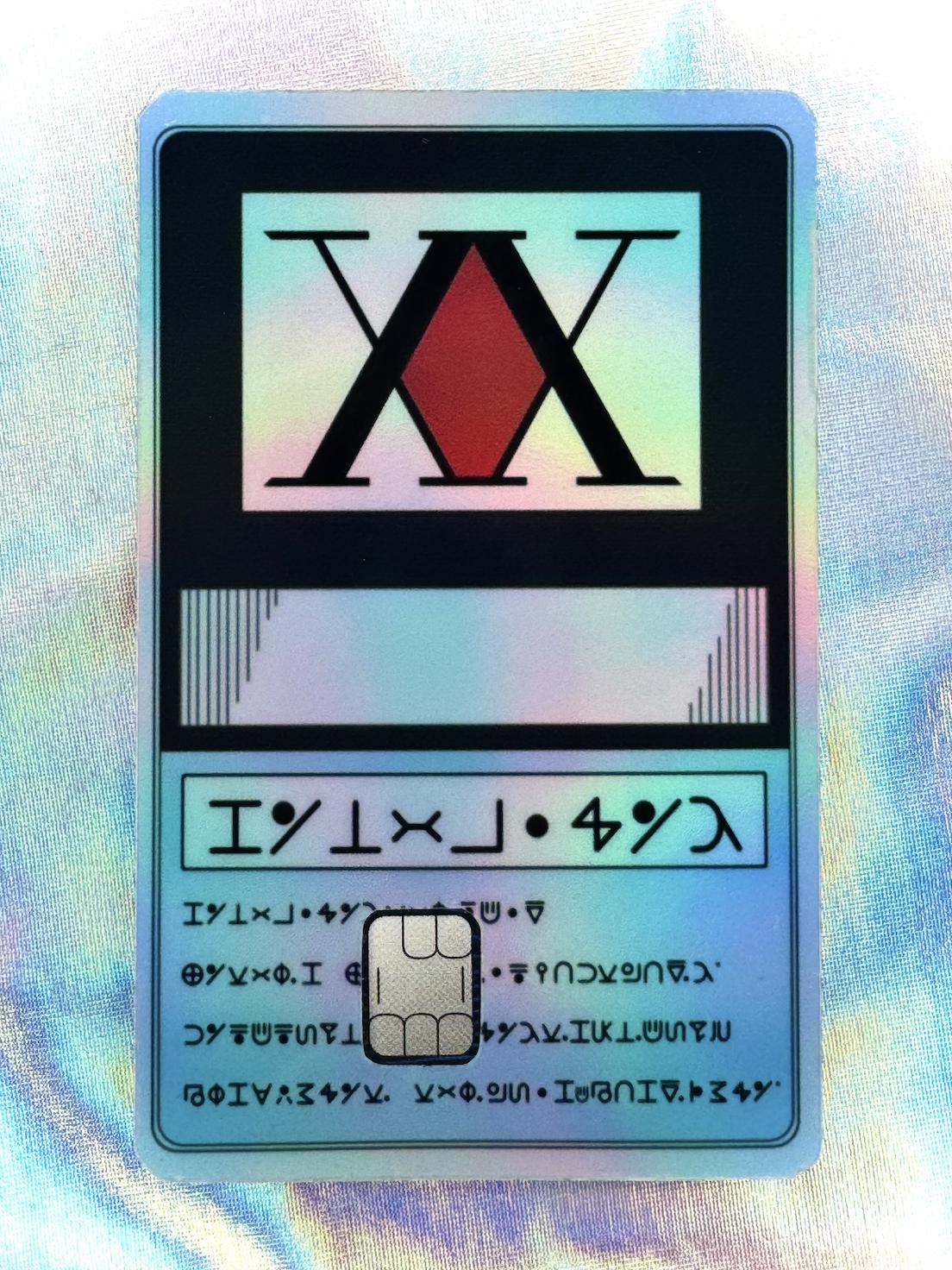 Hunter X Hunter Debit Card - Etsy