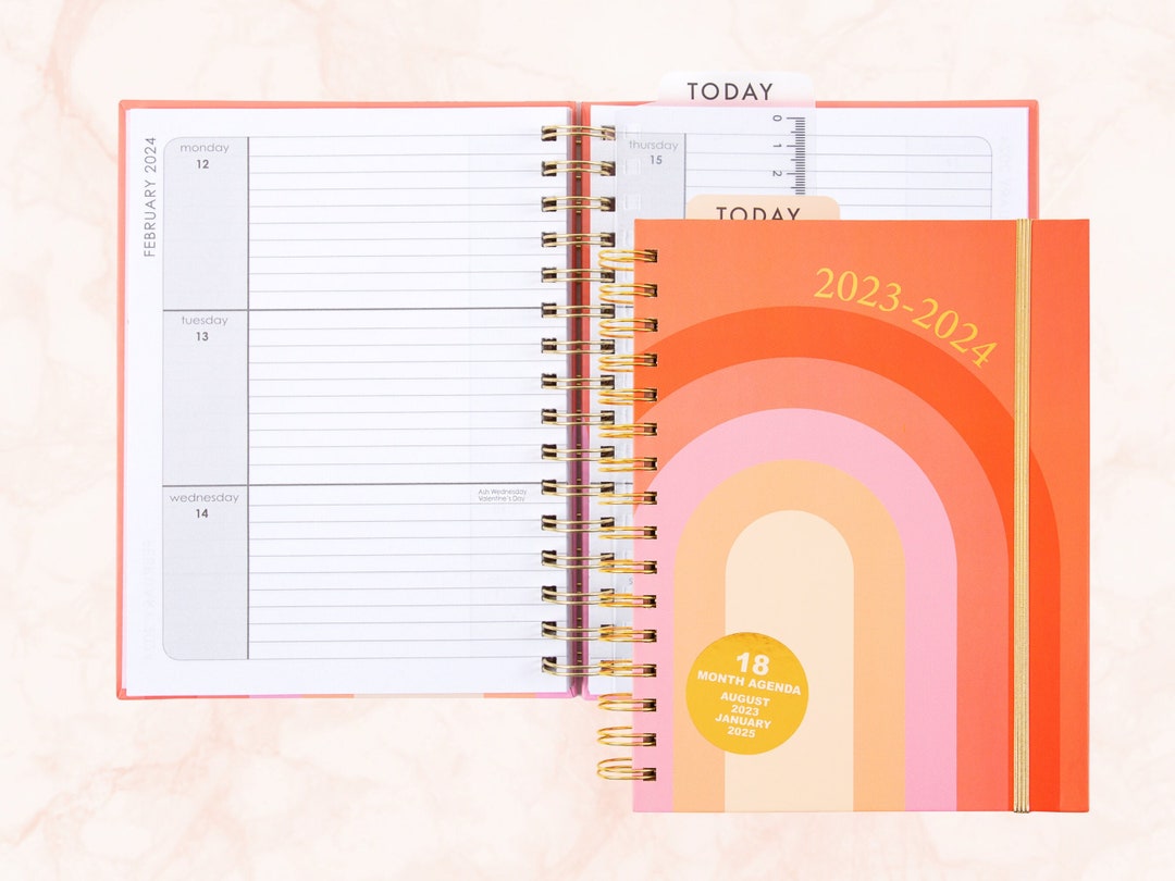 20232024 Planner Monthly Planner Weekly Planner 2023 Diary Etsy