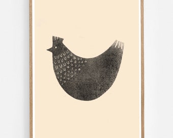 Poster/ illustration/ wall decoration/ interior/ hygge/ deco wall/ birds/ birds/ decorative/ illustrative/ gift