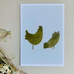 Postkarte - Grusskarte - Karte - Illustration - Frühling - Grüße - Geschenk - Schwalbe - Vogel - Bird - Oiseau